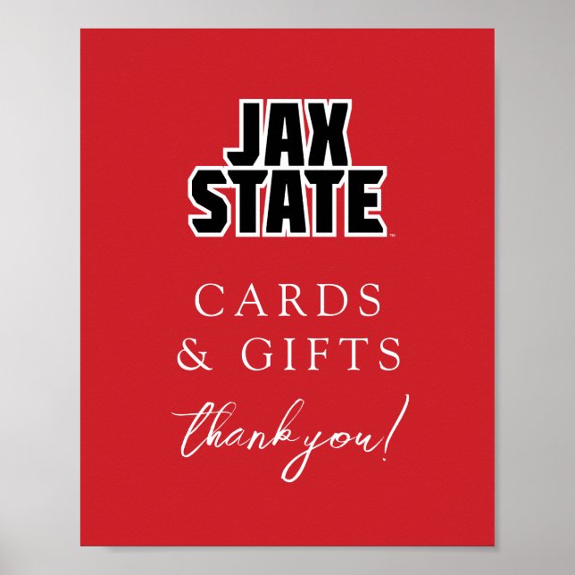 Jacksonville State University Graduation Poster (Front)