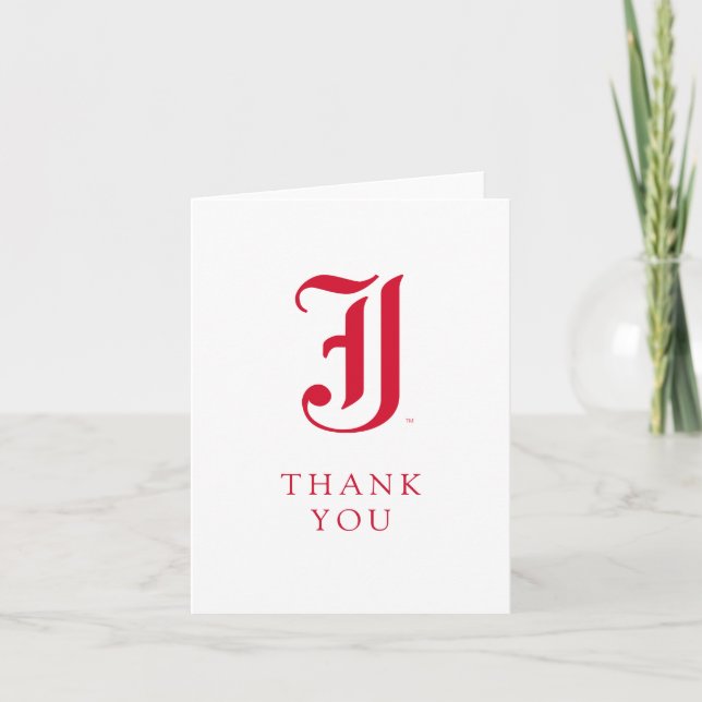 Jacksonville State University Graduation Thank You Card (Front)