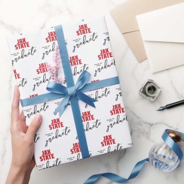 Jacksonville State University Graduation Wrapping Paper (Gifting)