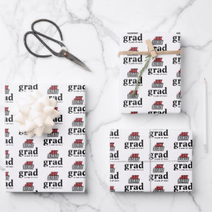 Jacksonville State University Graduation Wrapping Paper Sheet