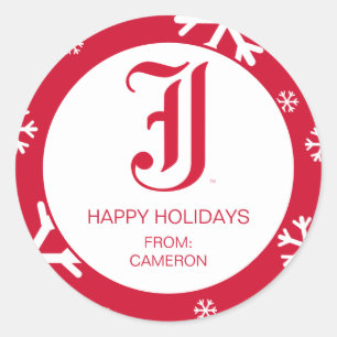 Jacksonville State University Holiday Classic Round Sticker