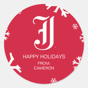 Jacksonville State University Holiday Classic Round Sticker