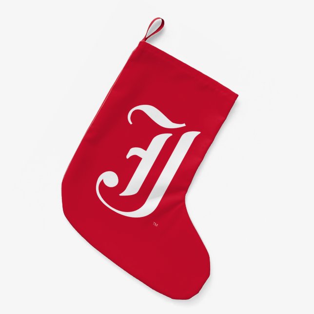 Jacksonville State University Holiday Small Christmas Stocking (Front (Hanging))