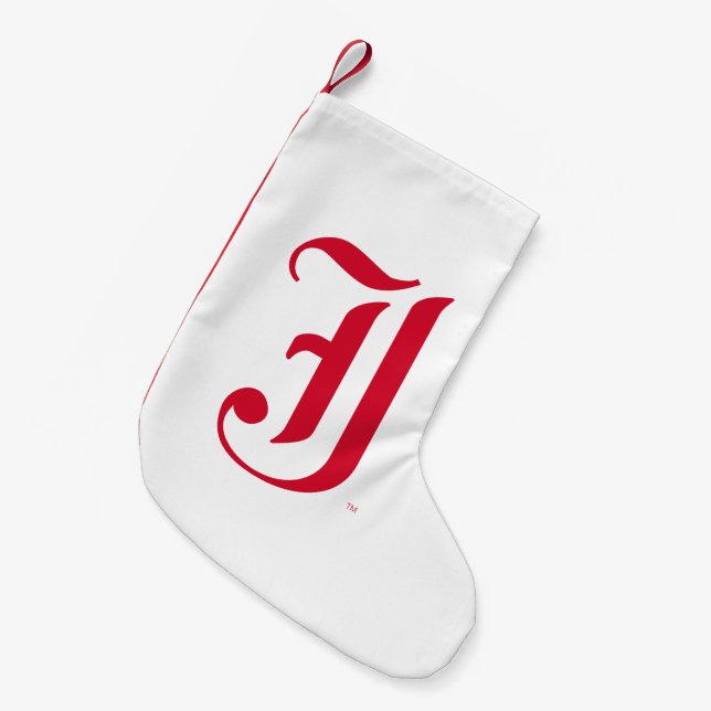 Jacksonville State University Holiday Small Christmas Stocking (Front (Hanging))