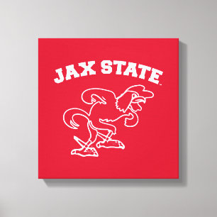 Jacksonville State University JAX State Gamecocks Canvas Print