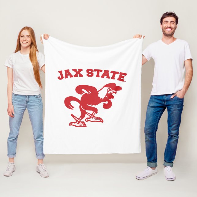 Jacksonville State University JAX State Gamecocks Fleece Blanket (In Situ)