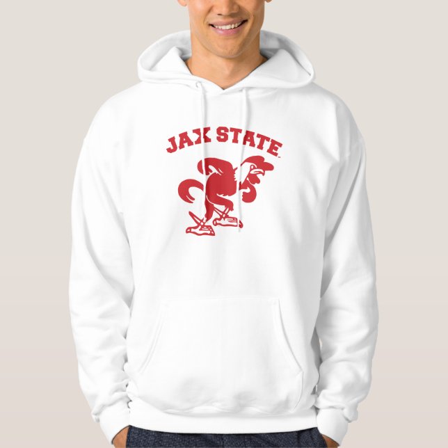 Jacksonville State University JAX State Gamecocks Hoodie (Front)
