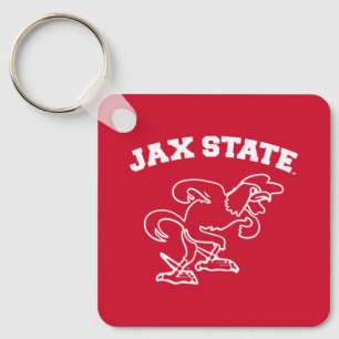 Jacksonville State University JAX State Gamecocks Key Ring
