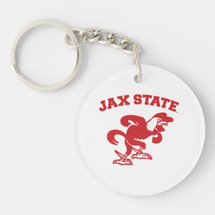 Jacksonville State University JAX State Gamecocks Key Ring