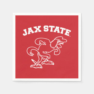Jacksonville State University JAX State Gamecocks Napkin