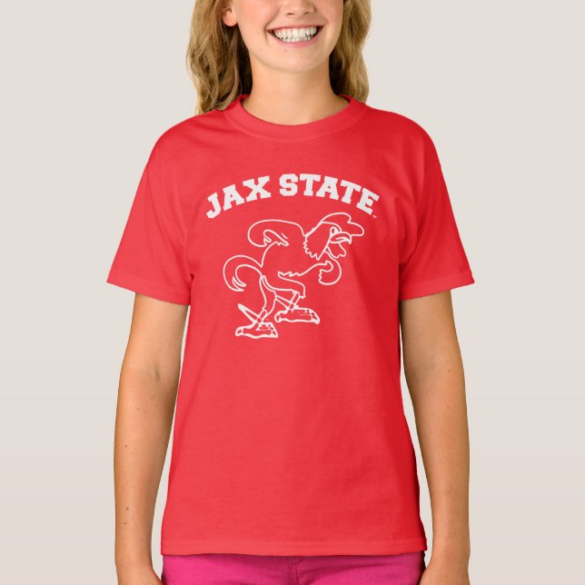 Jacksonville State University JAX State Gamecocks T-Shirt (Front)