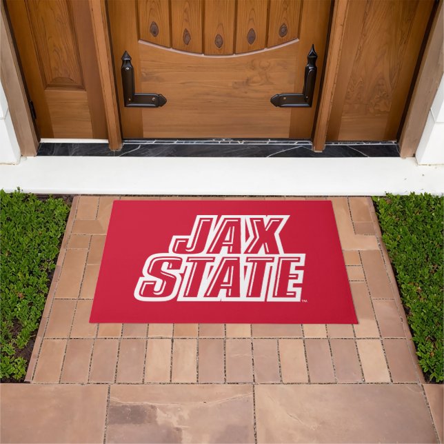 Jacksonville State University JAX STATE Logo Doormat (Outdoor)