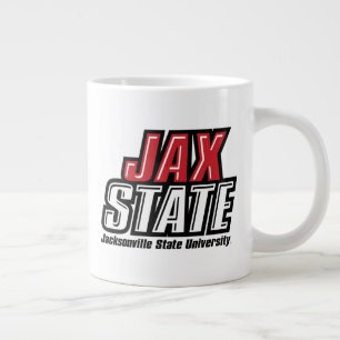 Jacksonville State University JAX STATE Logo Large Coffee Mug