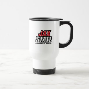 Jacksonville State University JAX STATE Logo Travel Mug