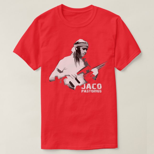 Jaco bass player  T-Shirt (Design Front)