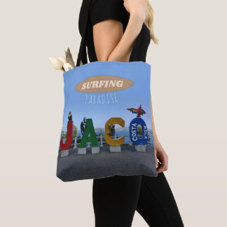 Jaco, Costa Rica Surfing Paradise Tote Bag