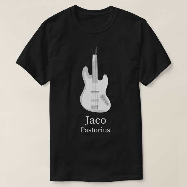 jaco pastorius jazz bassist T-Shirt (Design Front)