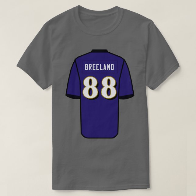 Jacob Breeland Jersey T-Shirt (Design Front)