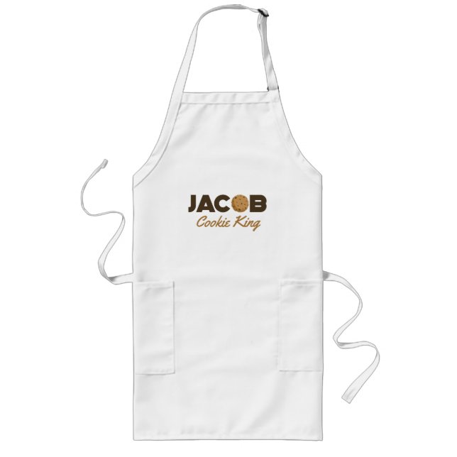 Jacob cookie King Long Apron (Front)