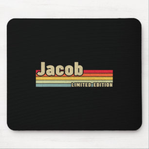 Jacob Gift Name Personalised Birthday Funny Christ Mouse Mat