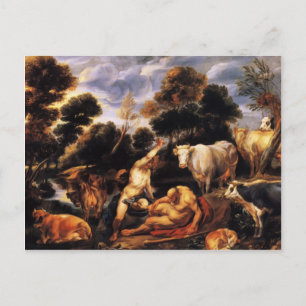 Jacob Jordaens- Mercure killing Argos Postcard