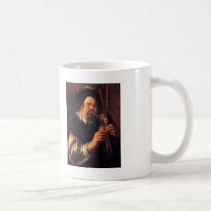 Jacob Jordaens- Self-Portrait as a Bagpipe Player Coffee Mug