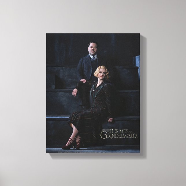 JACOB KOWALSKI™ And QUEENIE GOLDSTEIN™ Photo Canvas Print (Front)