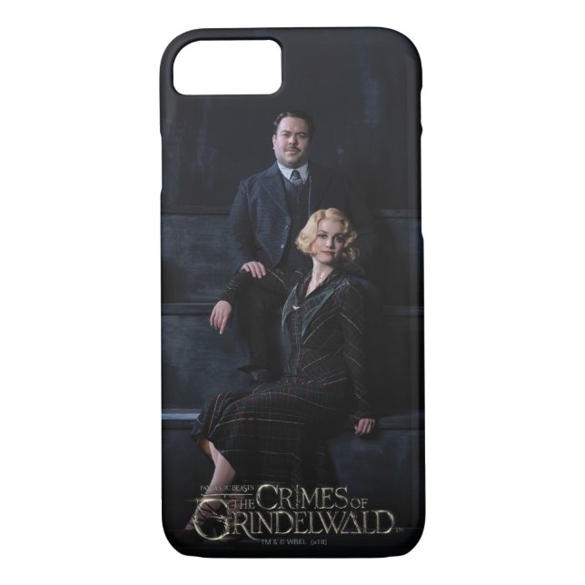 JACOB KOWALSKI™ And QUEENIE GOLDSTEIN™ Photo Case-Mate iPhone Case (Back)