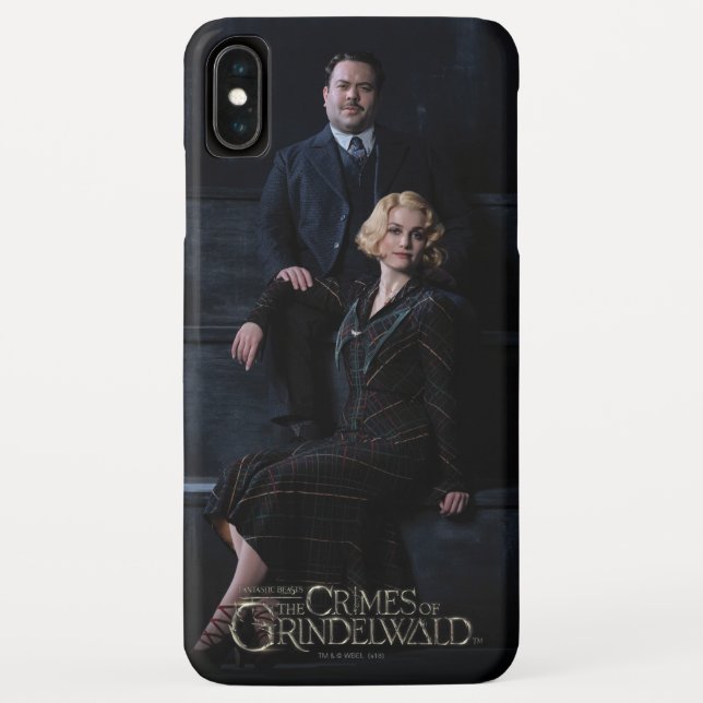JACOB KOWALSKI™ And QUEENIE GOLDSTEIN™ Photo Case-Mate iPhone Case (Back)
