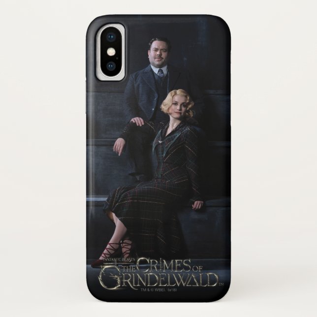JACOB KOWALSKI™ And QUEENIE GOLDSTEIN™ Photo Case-Mate iPhone Case (Back)