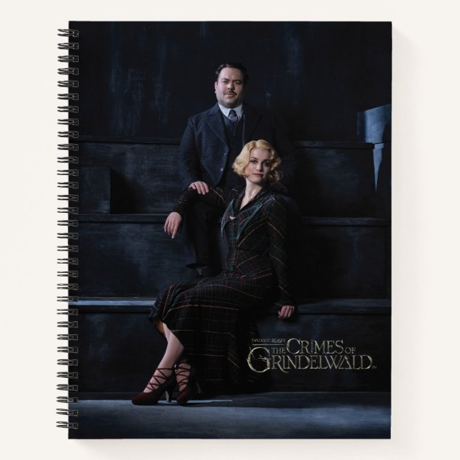 JACOB KOWALSKI™ And QUEENIE GOLDSTEIN™ Photo Notebook (Front)