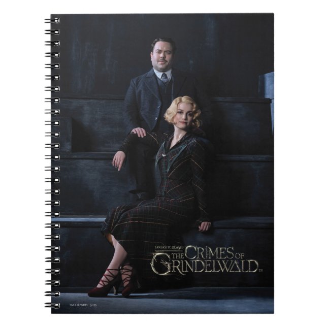 JACOB KOWALSKI™ And QUEENIE GOLDSTEIN™ Photo Notebook (Front)