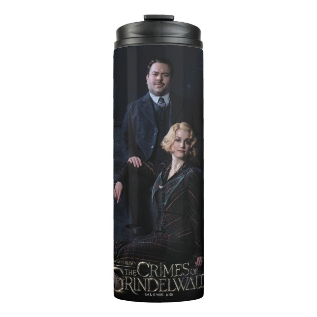 JACOB KOWALSKI™ And QUEENIE GOLDSTEIN™ Photo Thermal Tumbler (Front)