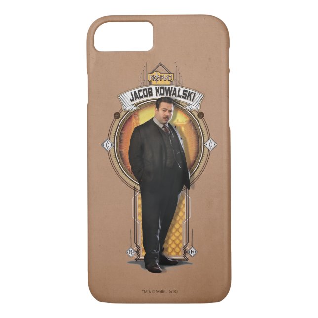 JACOB KOWALSKI™ Art Deco Panel Case-Mate iPhone Case (Back)