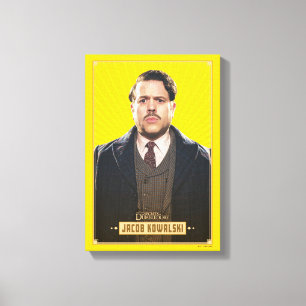 Jacob Kowalski Character Graphic Canvas Print