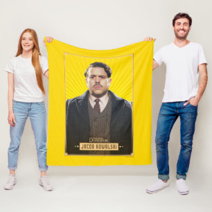 Jacob Kowalski Character Graphic Fleece Blanket