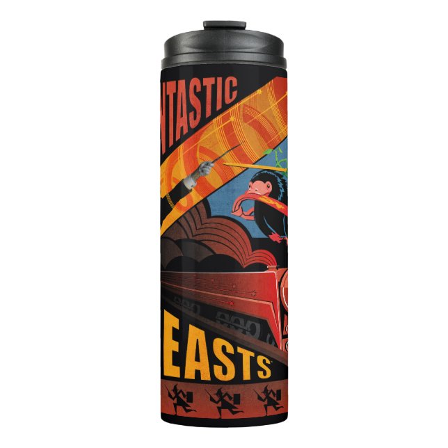 Jacob Kowalski Fantastic Beasts Vintage Poster Thermal Tumbler (Front)