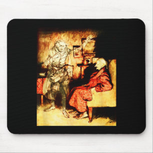 Jacob Marley Ghost Scrooge Bah Humbug Christmas Ca Mouse Mat