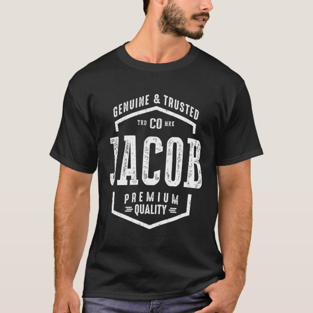 Jacob Name T-Shirt (Front)