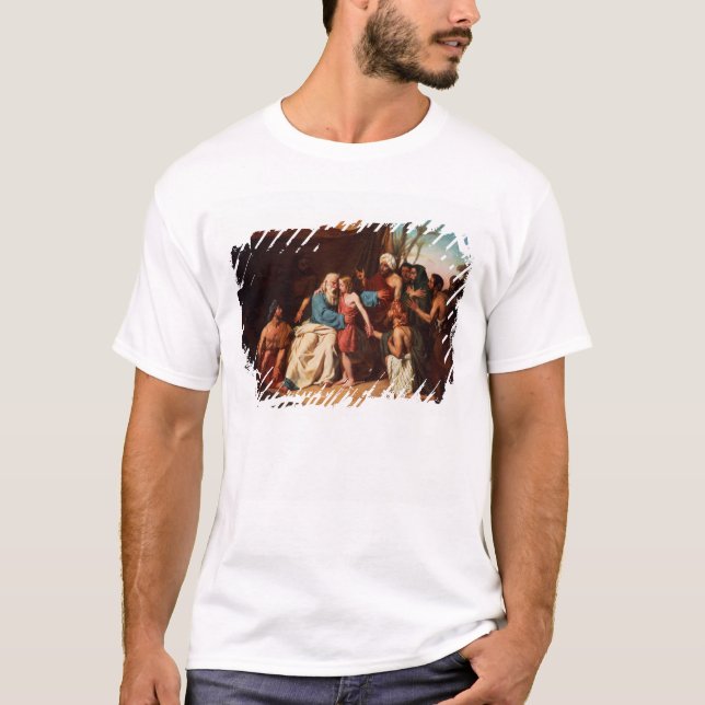 Jacob refusing to release Benjamin, 1829 (oil on c T-Shirt (Front)