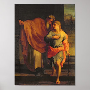 Jacob Sending his Son, Joseph Poster