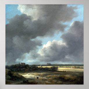 Jacob van Ruisdael View of Alkmaar Poster
