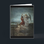Jacob Wrestling With The Angel By Gustave Dore (18 Card<br><div class="desc">Jacob Wrestling With The Angel By Gustave Dore (1866)</div>