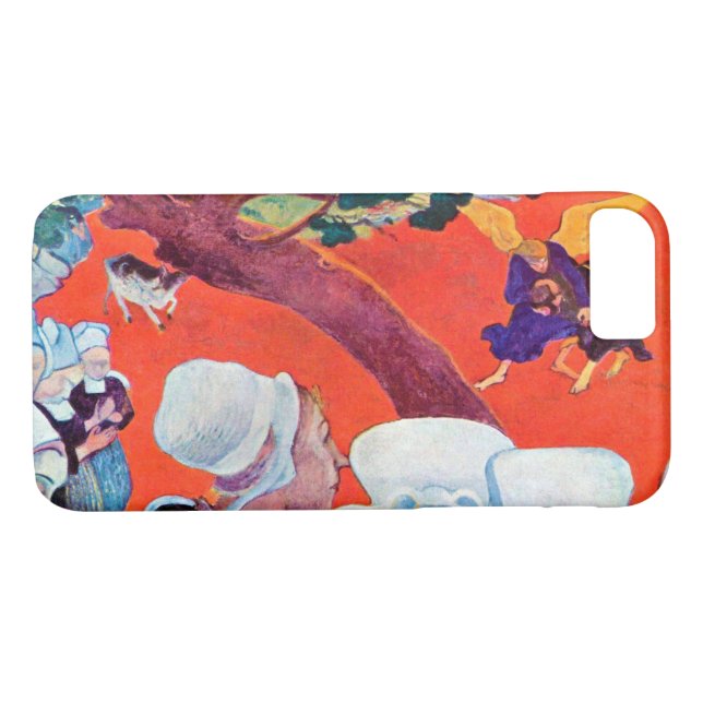 Jacob Wrestling with the Angel, Gauguin Case-Mate iPhone Case (Back (Horizontal))