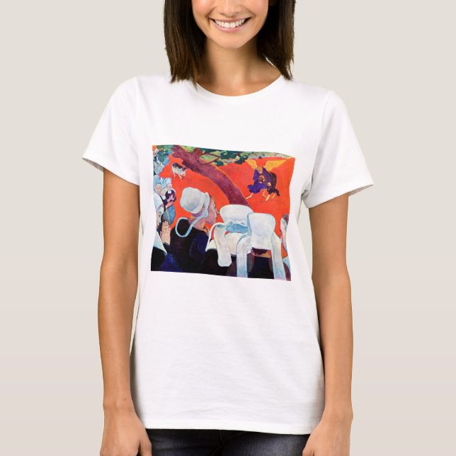 Jacob Wrestling with the Angel, Gauguin T-Shirt (Front)