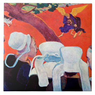 Jacob Wrestling with the Angel, Gauguin Tile