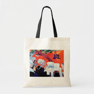 Jacob Wrestling with the Angel, Gauguin Tote Bag