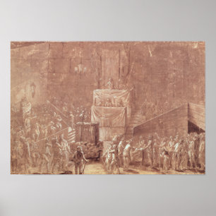 Jacobin Club During the Revolution Poster