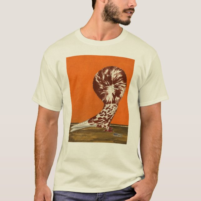 Jacobin Pigeon Red Splash T-Shirt (Front)