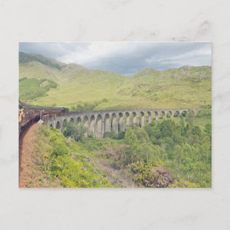 Jacobite at Glenfinnan Postcard